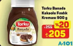 TORKU BANADA KAKAOLU FINDIK KREMASI 900 G